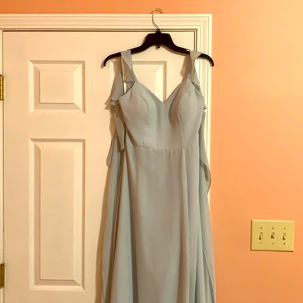 Azazie shell Bridesmaid dress.